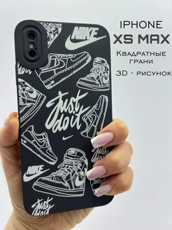Чехол на IPhone Xs Max силиконовый квадратный LAVRent 180269613 купить за 311 ₽ в интернет-магазине Wildberries