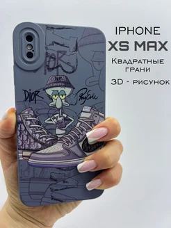 Чехол на IPhone Xs Max силиконовый квадратный LAVRent 180269614 купить за 311 ₽ в интернет-магазине Wildberries