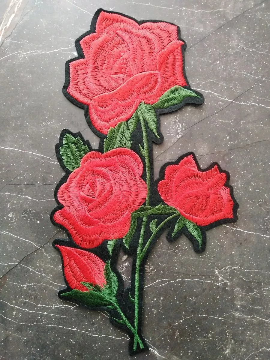 Вышивка Сердечко из роз