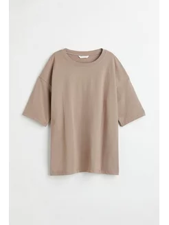 Футболка оверсайз H&M 180319877 купить за 1 461 ₽ в интернет‑магазине Wildberries