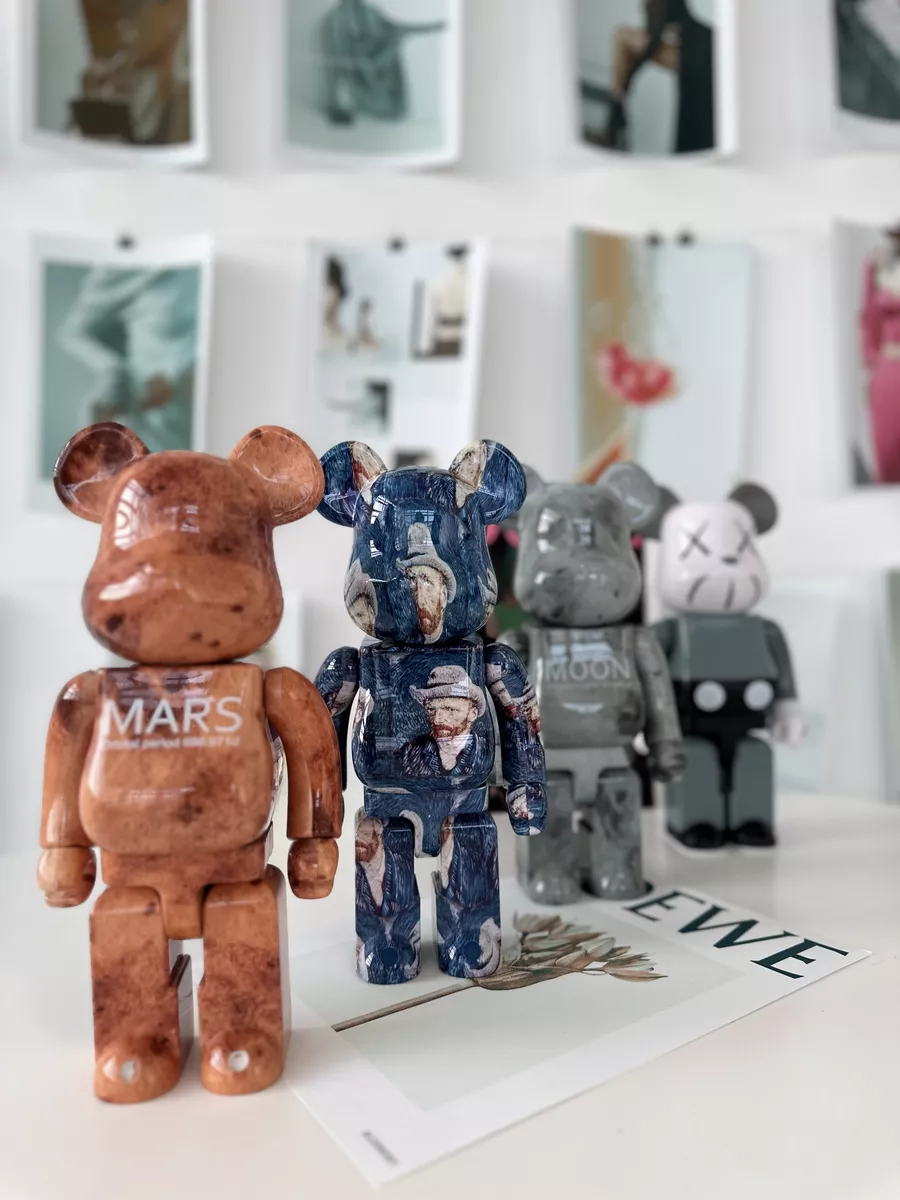 Коллекционный Мишка Bearbrick 28 см Mars / Фигурка игрушка Treasure Shop  180324964 купить в интернет-магазине Wildberries