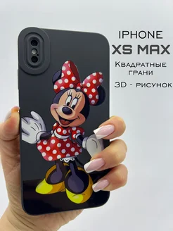 Чехол на IPhone Xs Max силиконовый квадратный LAVRent 180377444 купить за 311 ₽ в интернет-магазине Wildberries