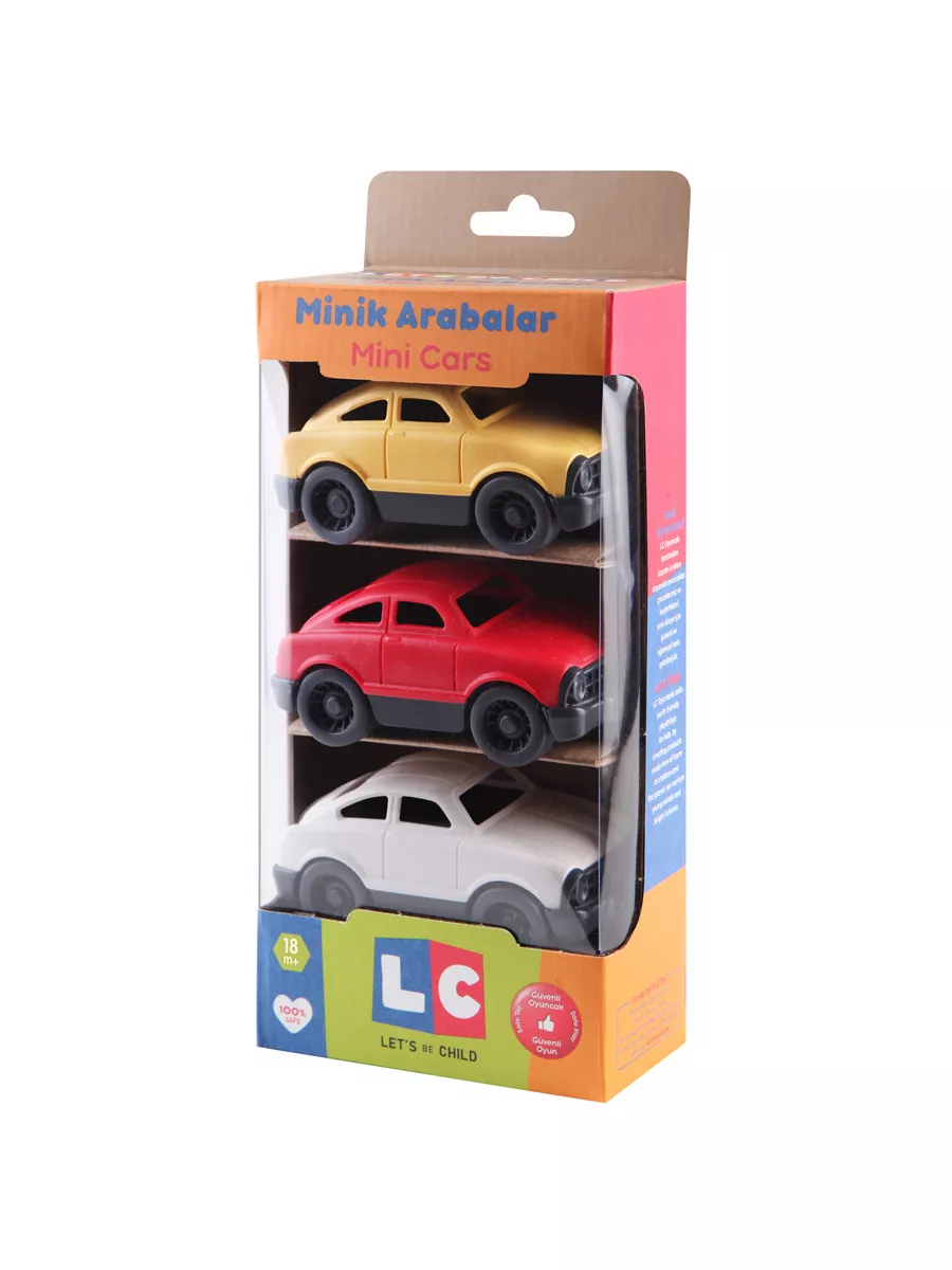 Let`s Be Child Набор из 3 игрушечных машинок Мини-автомобили
