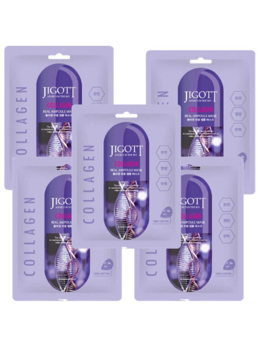 Jigott real ampoule mask. Jigott маска ампульная для лица с коллагеном real Ampoule Mask Collagen, 27 ml. Ампульная маска Jigott real Collagen 27мл. [Jigott] тканевая маска для лица коллаген Collagen real Ampoule Mask, 27 мл. Jigott тканевая маска для лица мед Honey real Ampoule Mask, 10 шт*27 мл.