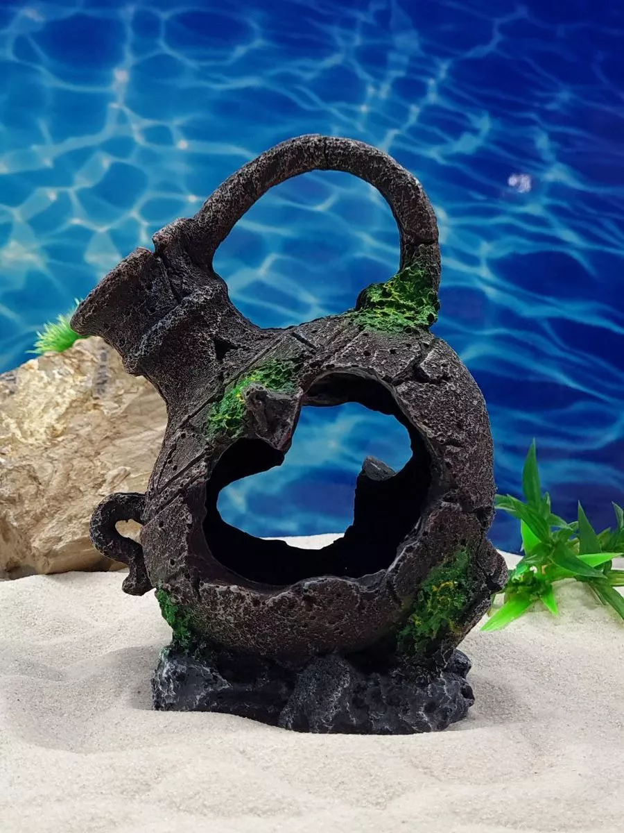 Декор для аквариума Gloxy Кувшин 9*7*7см (Глокси)