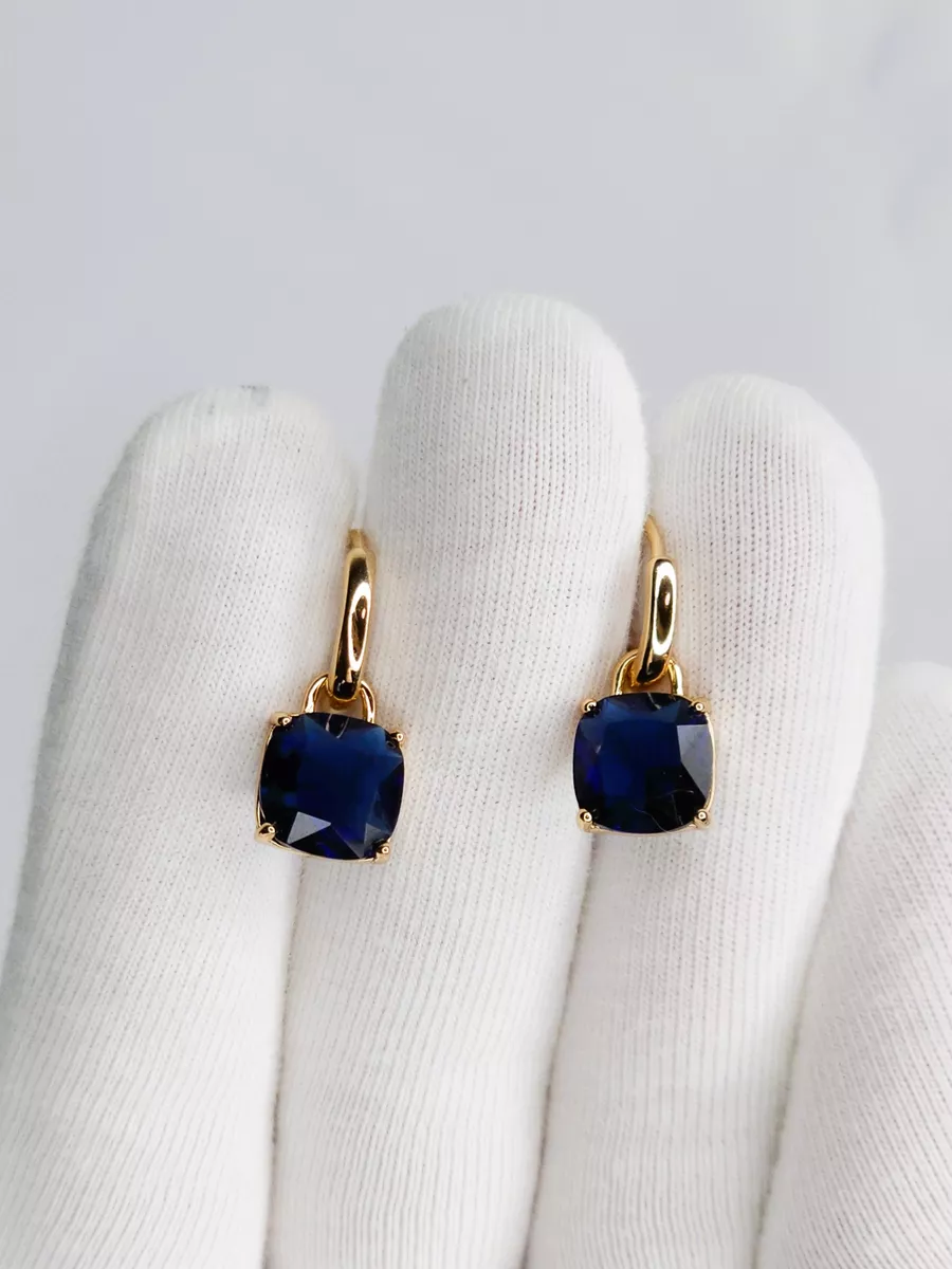 Серьги подвески, 2 см.