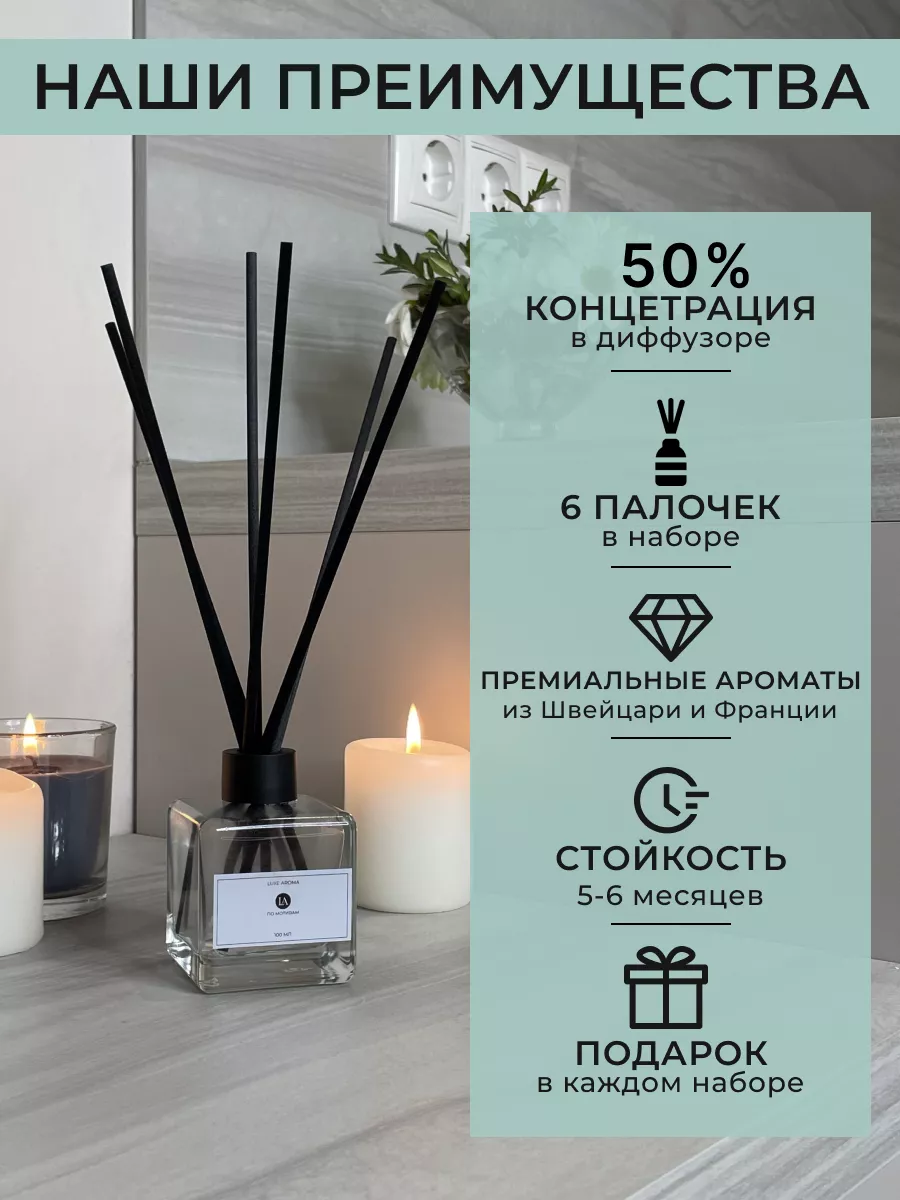 Диффузор для дома красное вино Luxe Aroma 180446163 купить за 1 159 ₽ в  интернет-магазине Wildberries