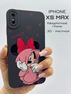 Чехол на IPhone Xs Max силиконовый квадратный LAVRent 180473948 купить за 311 ₽ в интернет-магазине Wildberries