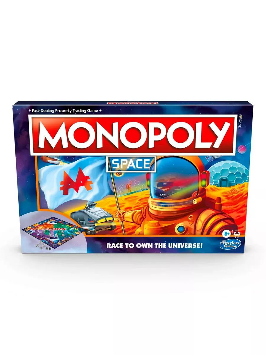 Игра настольная Hasbro (Games) Монополия Космос F0132121 Hasbro 180485151  купить за 2 944 ₽ в интернет-магазине Wildberries