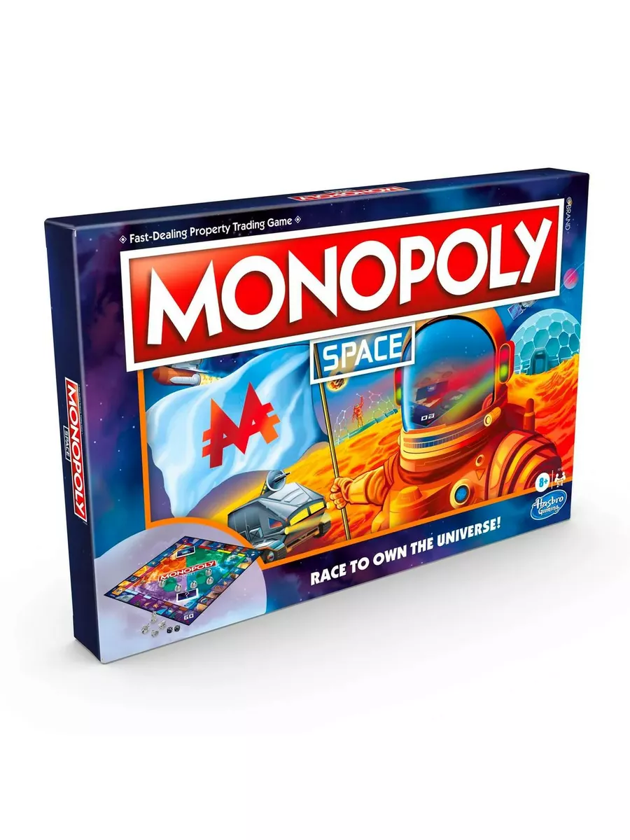 Игра настольная Hasbro (Games) Монополия Космос F0132121 Hasbro 180485151  купить за 2 944 ₽ в интернет-магазине Wildberries