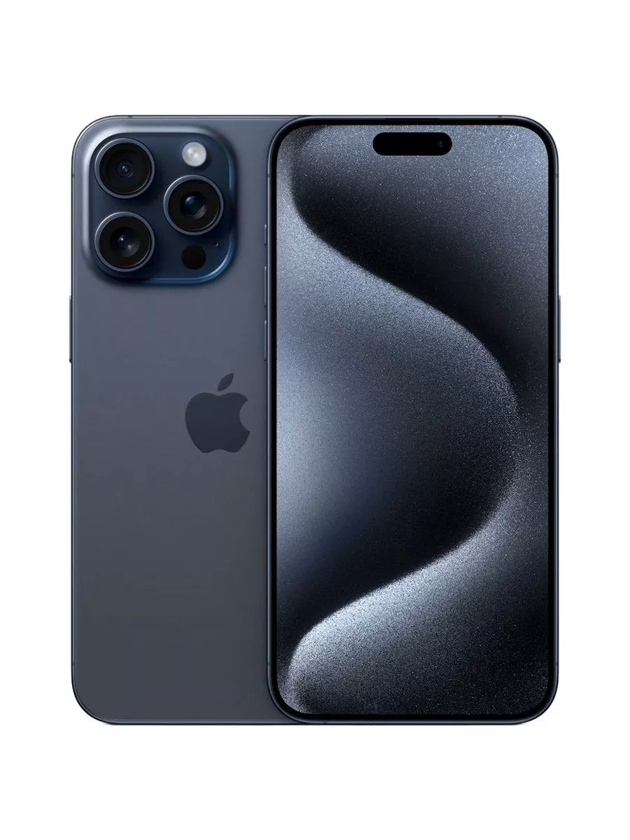 Смартфон iPhone 15 Pro Max (1nano+eSim), 512Gb, Blue Apple 180518475 купить  за 134 391 ₽ в интернет-магазине Wildberries