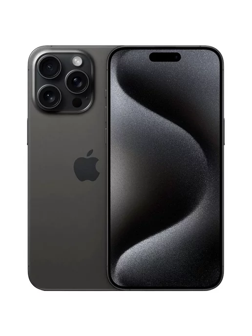 Apple Смартфон iPhone 15 Pro Max (1nano+eSim), 256Gb, Black