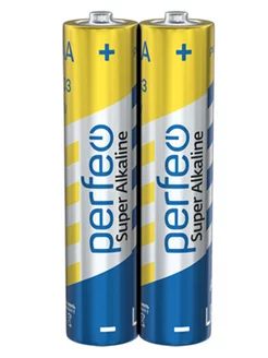 Батарейки LR03 AAA мизинчиковые алкалиновые 2шт, 1.5V