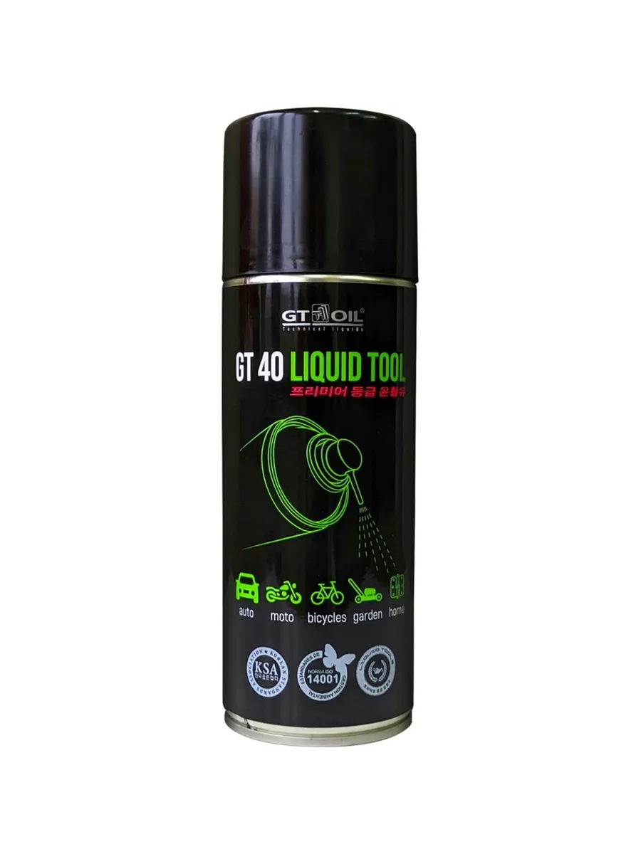 Смазка универсальная проникающая GT 40 Liquid Tool, 520мл