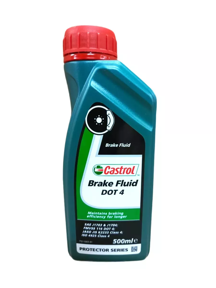 Тормозная жидкость Brake Fluid DOT 4 0.5л. 15A89A