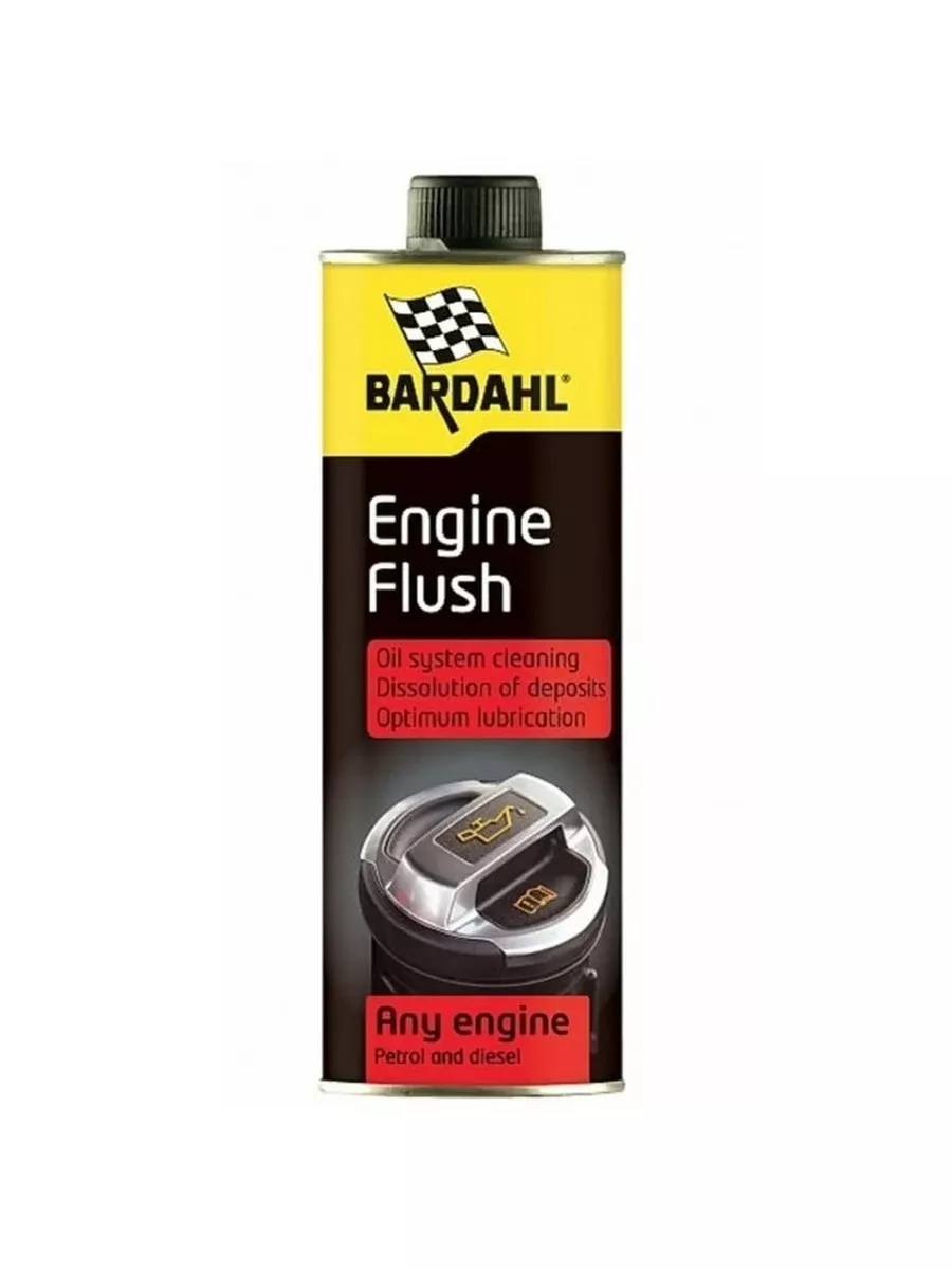 Промывка масляной системы Bardahl Engine Flush 300 мл