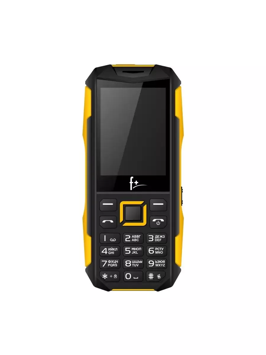 Мобильный телефон F+ (Fly) PR240 black-yellow F+ 180588134 купить в интернет-магазине Wildberries