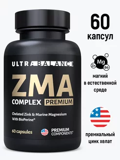 ZMA бустер тестостерон магний в6 цинк UltraBalance 180594740 купить за 1 160 ₽ в интернет-магазине Wildberries