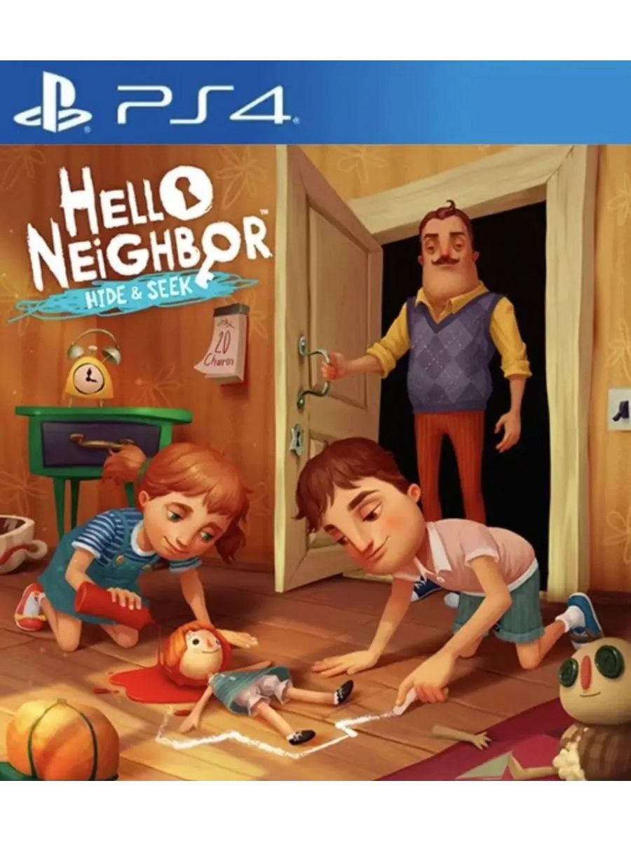 Игра Hello Neighbor Hide and Seek Sony Playstation PS4 PS5 Игра Привет  Сосед Прятки 180616804 купить за 1 738 ₽ в интернет-магазине Wildberries