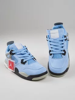 Кроссовки Air Jordan 4 retro University Blue Зимние 7 Brands 180636359 купить за 2 085 ₽ в интернет-магазине Wildberries