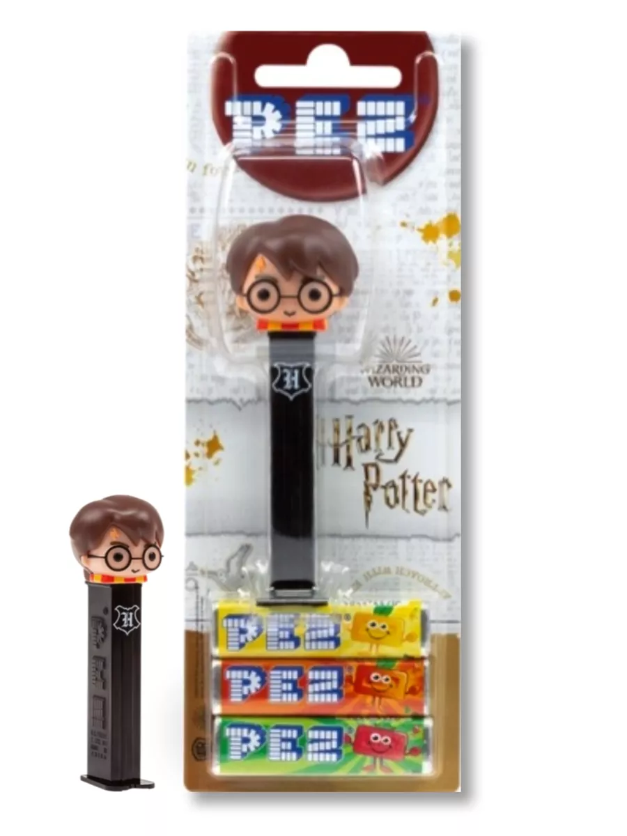 Конфеты с дозатором Harry Potter PEZ 180637645 купить в интернет-магазине  Wildberries