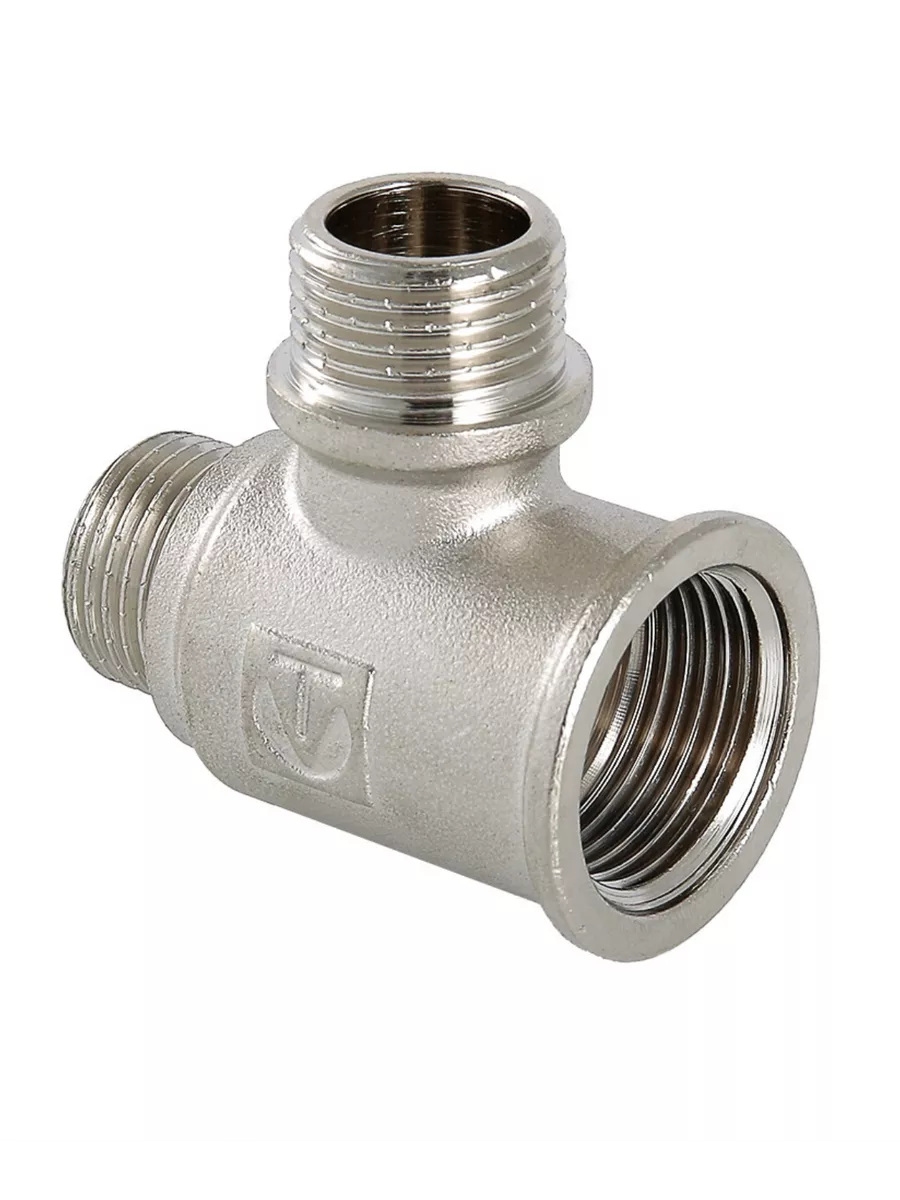 Тройник переходной 3/4"х1/2"х3/4" вн.-нар.-нар.
