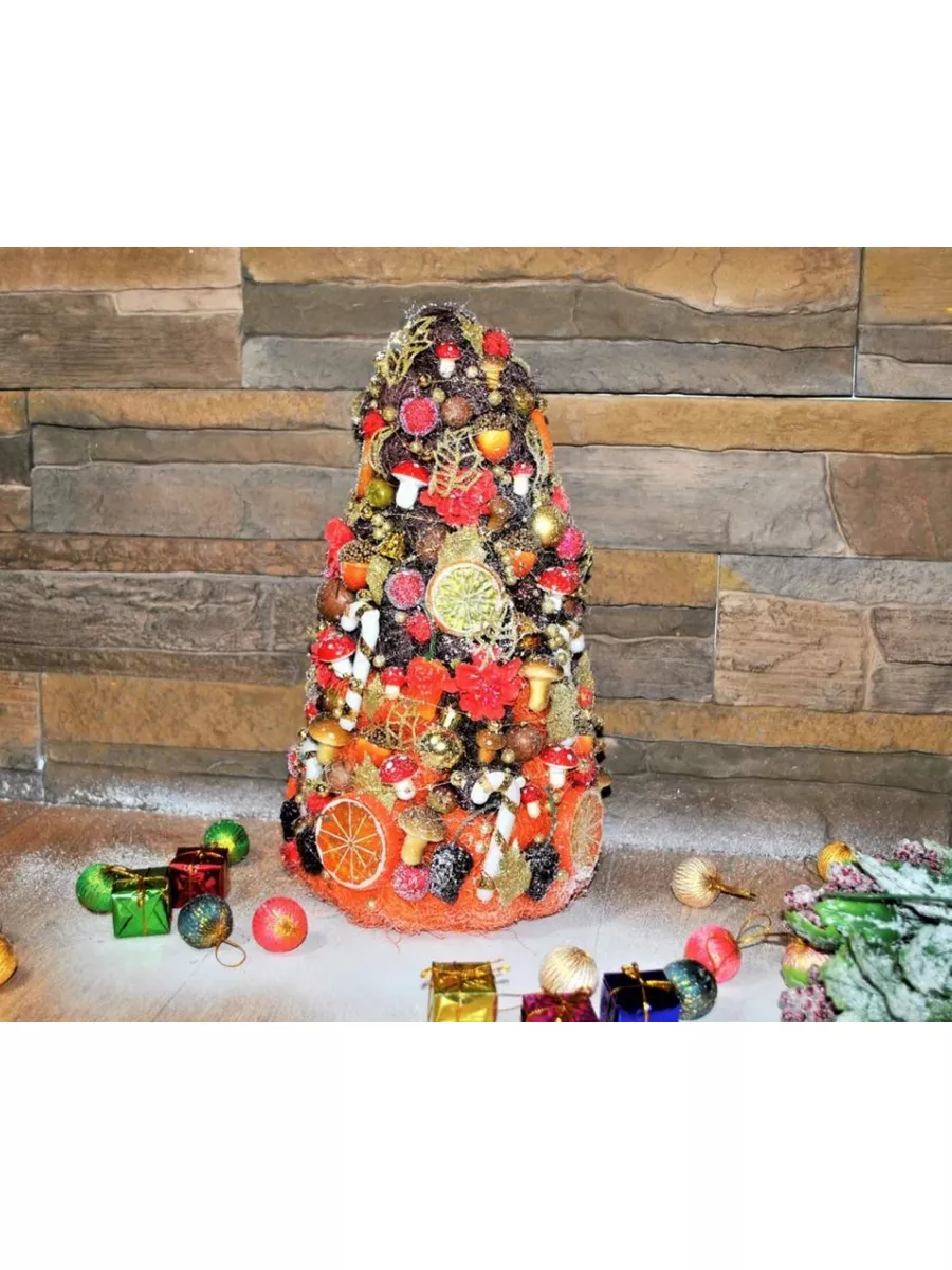 Ёлка из волокна сизаля / Handmade Christmas tree / Новогодняя елочка из сизаля своими руками