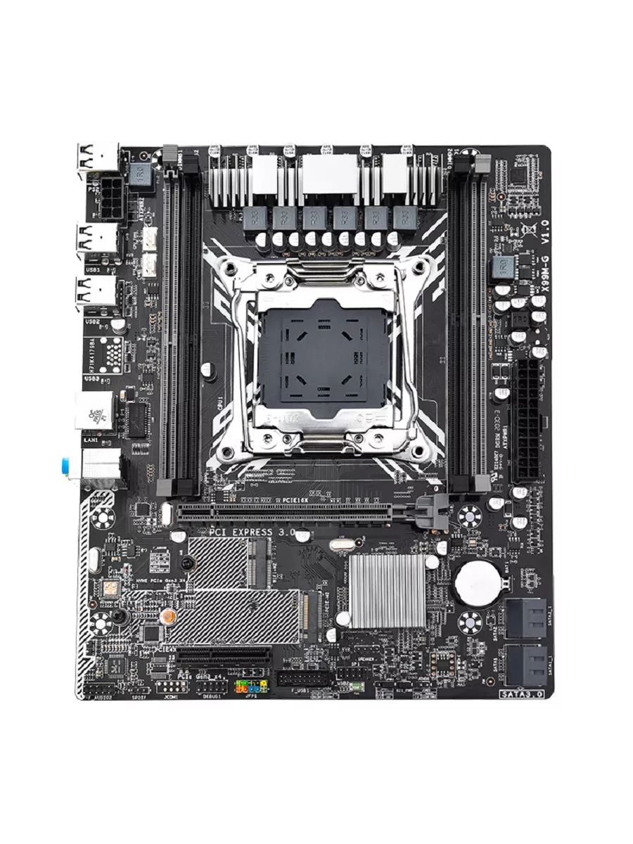 Материнская плата Micro ATX X99M-G,DDR4 до 128ГБ, LGA 2011-3 RX 180697960  купить за 3 816 ₽ в интернет-магазине Wildberries