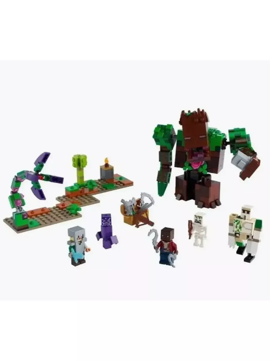 Конструктор Minecraft Монстр из джунглей LEGO GO 180706326 купить за 1 935  ₽ в интернет-магазине Wildberries