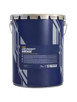 9987 MANNOL LI-EP 00/000 LOW VISCOSITY GREASE 18 КГ. MANNOL 180785468 купить за 8 057 ₽ в интернет-магазине Wildberries