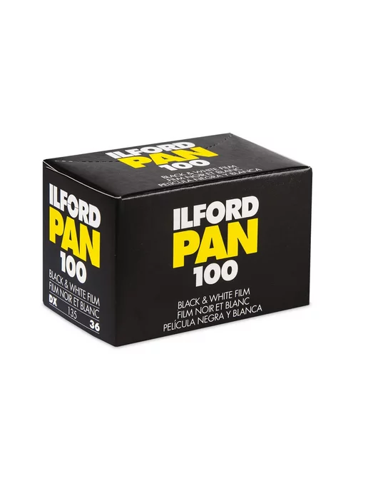 Ilford Фотопленка pan 100 черно-белая чб 35мм 36 кадров