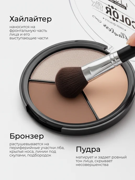 Sparcli Official Скульптор для лица контуринг, бежевый, фото 2