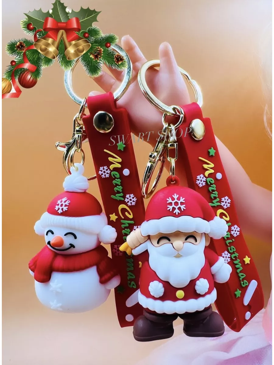 Новый год. Дед мороз, елка, подарок 15 ячеек, форма силиконовая