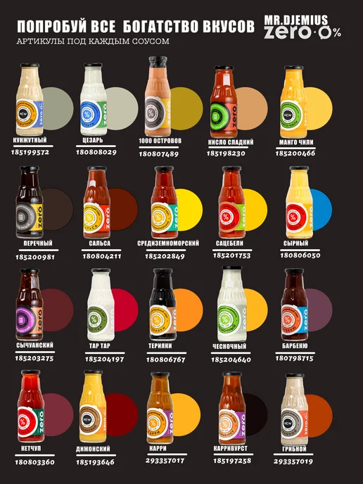 Mr.Djemius ZERO Низкокалорийный майонез Медово-горчичный 270 гр, 270 г, фото 4