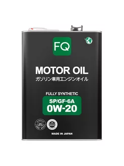 Моторное масло 0W-20 SP GF-6A FULLY SYNTHETIC 4л FQ 180883774 купить за 3 265 ₽ в интернет-магазине Wildberries