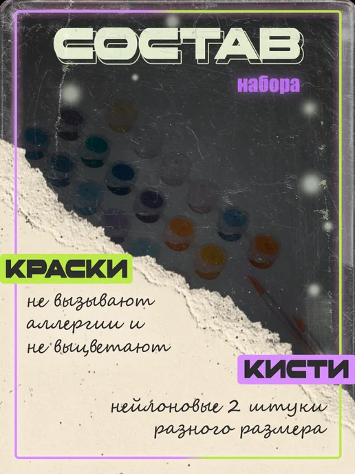 КАРТИНА ПО НОМЕРАМ ГЕНШИН Картина по номерам Боб Марли, черный, фото 2