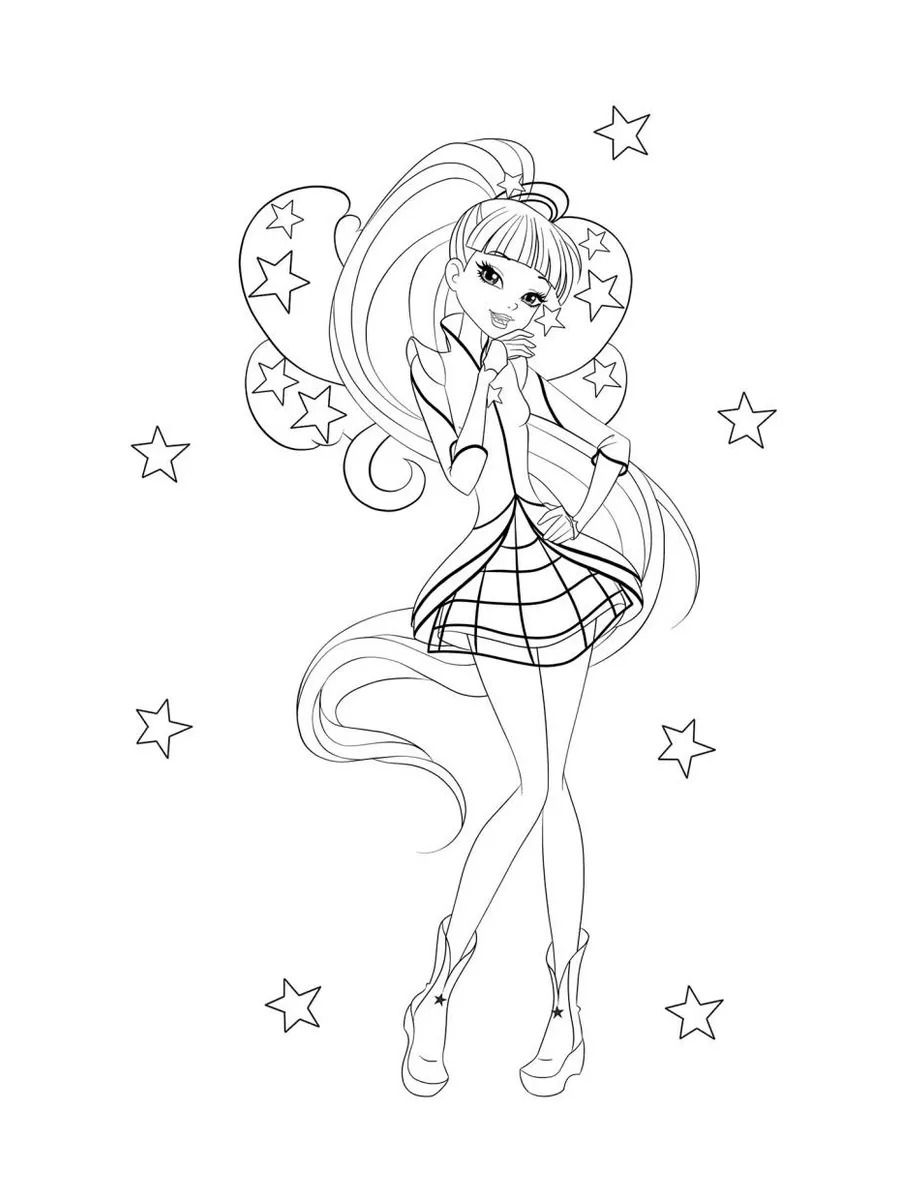 Раскраски Винкс | Coloring pages, Coloring pages for girls, Winx club