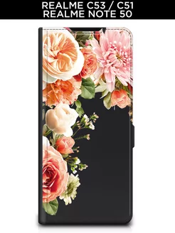 Чехол книжка на C53 C51 Note 50 Realme 180895352 купить за 587 ₽ в интернет-магазине Wildberries