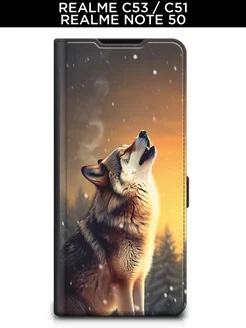 Чехол книжка на C53 C51 Note 50 Realme 180895360 купить за 636 ₽ в интернет-магазине Wildberries