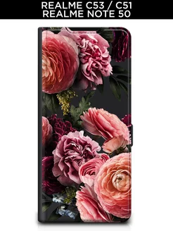 Чехол книжка на C53 C51 Note 50 Realme 180895365 купить за 594 ₽ в интернет-магазине Wildberries