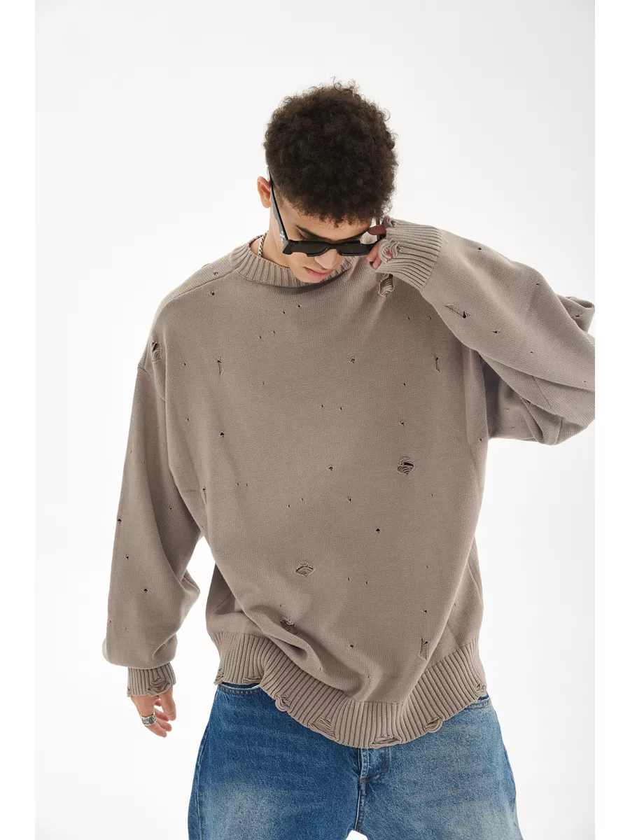 Мода и стиль - свитер с дырками