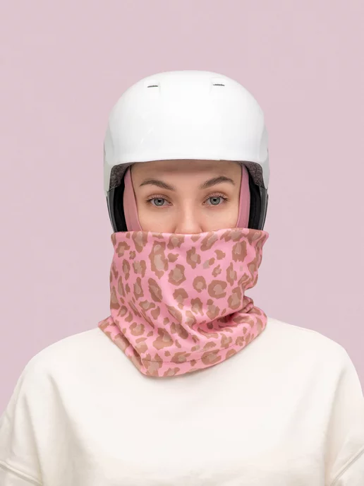 PONCHO_ID Бафф, розовый, фото 4