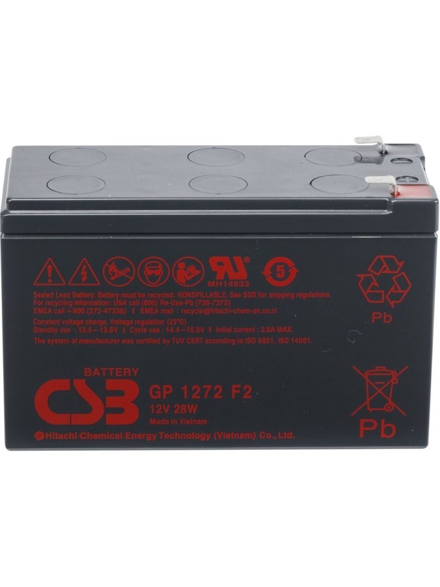 Gp1272. Аккумуляторная батарея для ИБП CSB gp1272f2 12в, 7.2Ач. Kiper GP-1250. CSB GP 1272 (28w) f2.