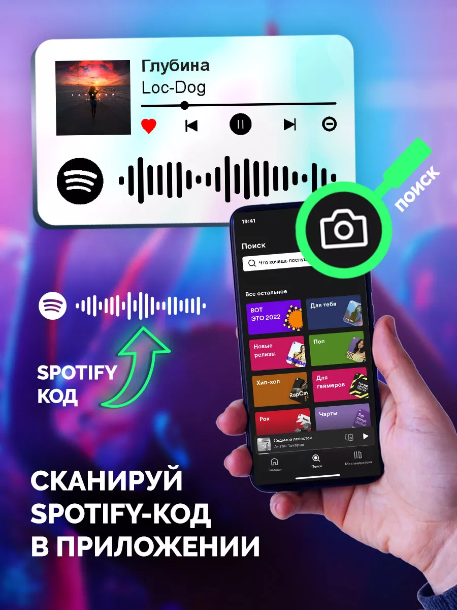 Спотифай Брелок Loc-Dog брелок для ключей Loc-Dog - глубина Arthata-spotify  постер Спотифай постер 180966867 купить за 264 ₽ в интернет-магазине  Wildberries