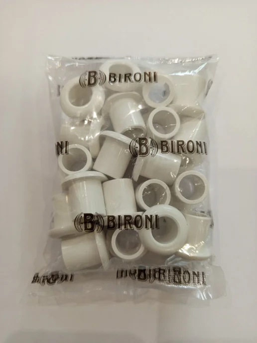 Bironi Втулка, Пластик, Белый, 20шт, 20 шт, белый, фото 2