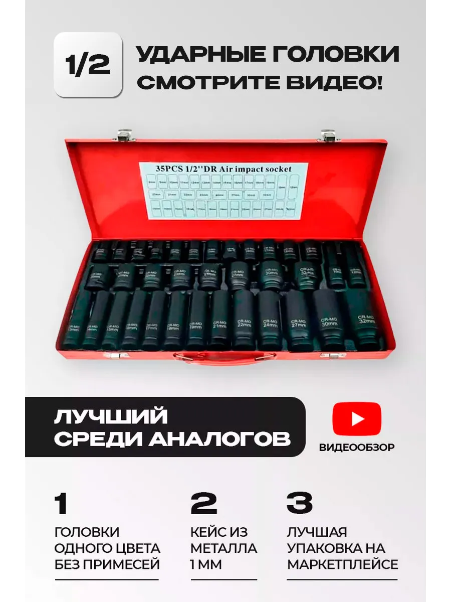 Набор ударных головок для...