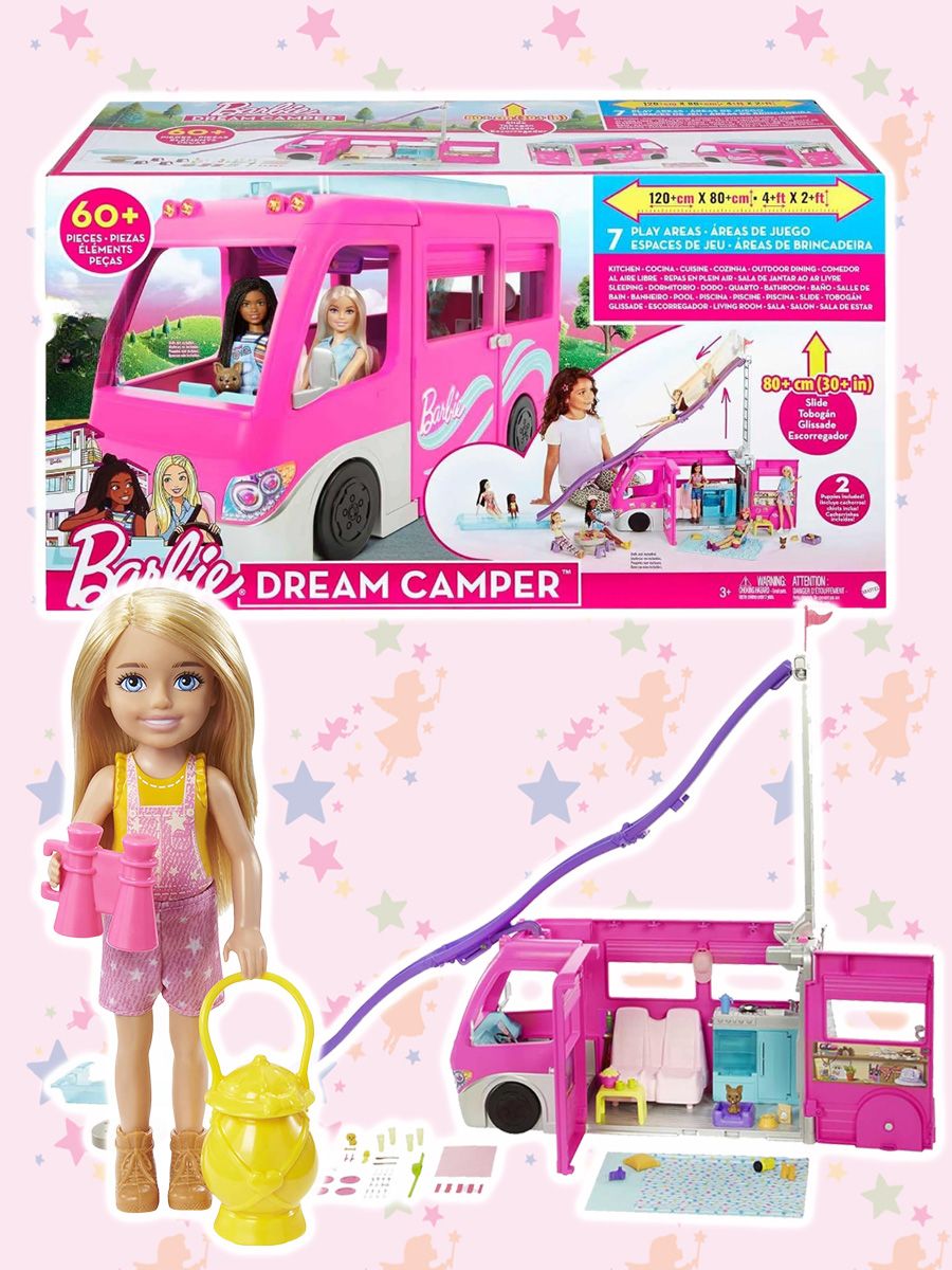 Автобус с мебелью и бассейном Барби Barbie 181102108 купить за 11 522 ₽ в  интернет-магазине Wildberries