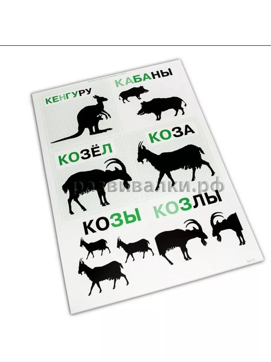 Методики Н. Зайцева Обучающие картинки 181126121 купить за 1 379 ₽ в  интернет-магазине Wildberries