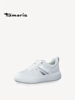 Кроссовки белые летние Tamaris 181130445 купить за 3 849 ₽ в интернет-магазине Wildberries