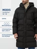 Куртка зимняя удлиненная с капюшоном MODIS 181172681 купить за 4 450 ₽ в интернет‑магазине Wildberries